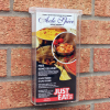 1/3 a4 outdoor leaflet holder - in situ 2