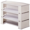 plus promotional counter with 2 shelves