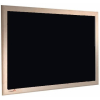 Black - Charles Twite felt notice board with wood frame
