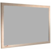 Grey Metal - Charles Twite felt notice board with wood frame