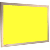 Olympian Yellow - Charles Twite felt notice board with wood frame