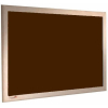 Peat - Charles Twite felt notice board with wood frame