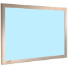 Sky - Charles Twite felt notice board with wood frame