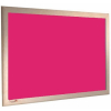Splendid Pink - Charles Twite felt notice board with wood frame