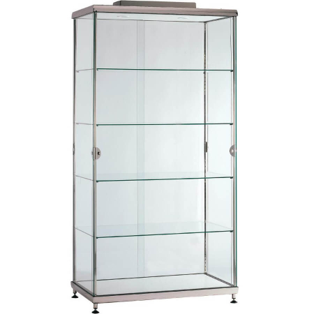 AC large upright glass cabinet hire