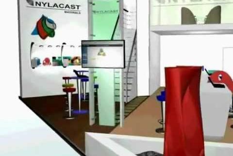 Exhibition Stand Design - Nylacast 3D Fly-through