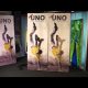 Uno banner stand