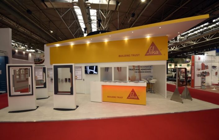 10m x 5m exhibition stand at Fit Show