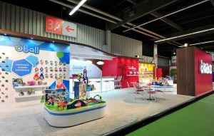 18m x 8m exhibition stand at Nuremberg International Toy Fair