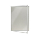 Lockable Polycolour notice board - single door - Light Grey, sundeala noticeboard alternative