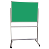 Portable Polycolour notice board - Green, sundeala noticeboard alternative