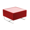 CF27 Coronet coffee table hire - Red