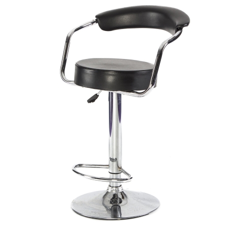 DE46 Comfort stool hire - Black