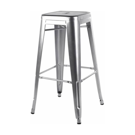 ST20 Tolix Silver stool hire