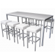 TB85 Large Corrine high dining table hire