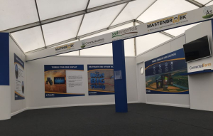 22m x 12m outdoor exhibition stand at Cereals - 3