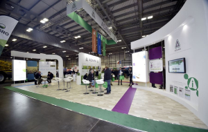 16m x 16m exhibition stand at Croptec