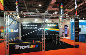 6m x 3m exhibition stand at Facilities Show