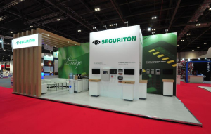 10m x 4m exhibition stand at FIREX