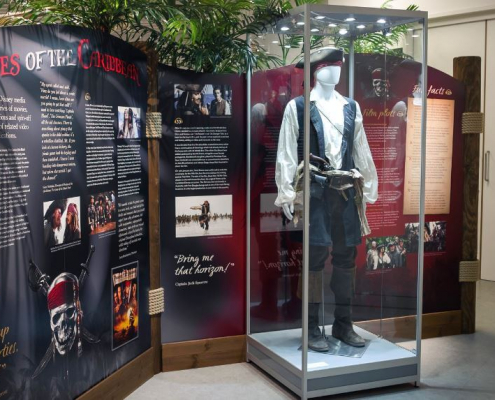 Mannequin display case - Shiver Me Timbers exhibition 2