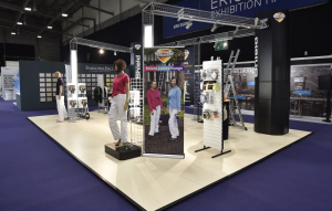 9m x 6m exhibition stand at National Painting and Decorating Show - 2