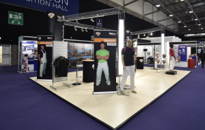 9m x 6m exhibition stand at National Painting and Decorating Show