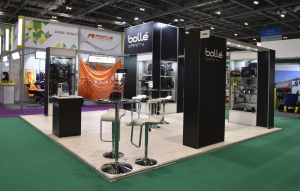 6m x 6m exhibition stand at Safety and Health Expo - 2