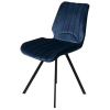 CH17 Kendall Velvet Chair Hire - Navy Blue