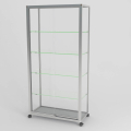 freestanding glass display case - ub013ed