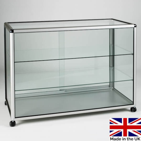 glass display counter - ub001 - Made in the UK