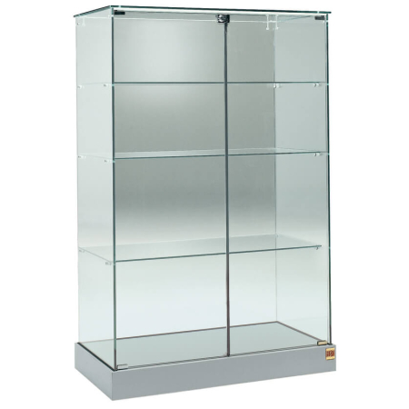 730mm Wide Freestanding Glass Display Case - Access Displays